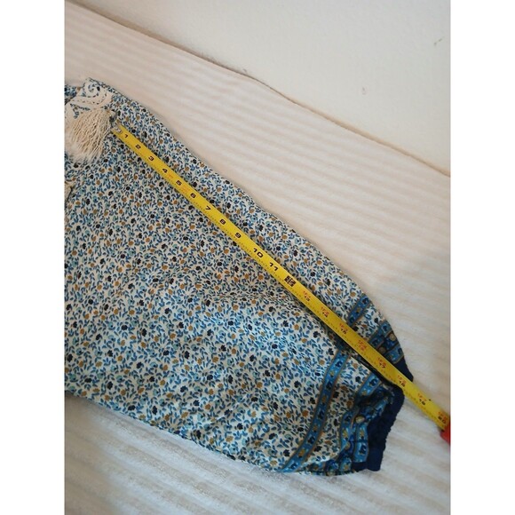 Miss June Paris Women’s Tassel Maxi Dress Floral Peasant Style One Size Bohemian - Picture 14 of 16